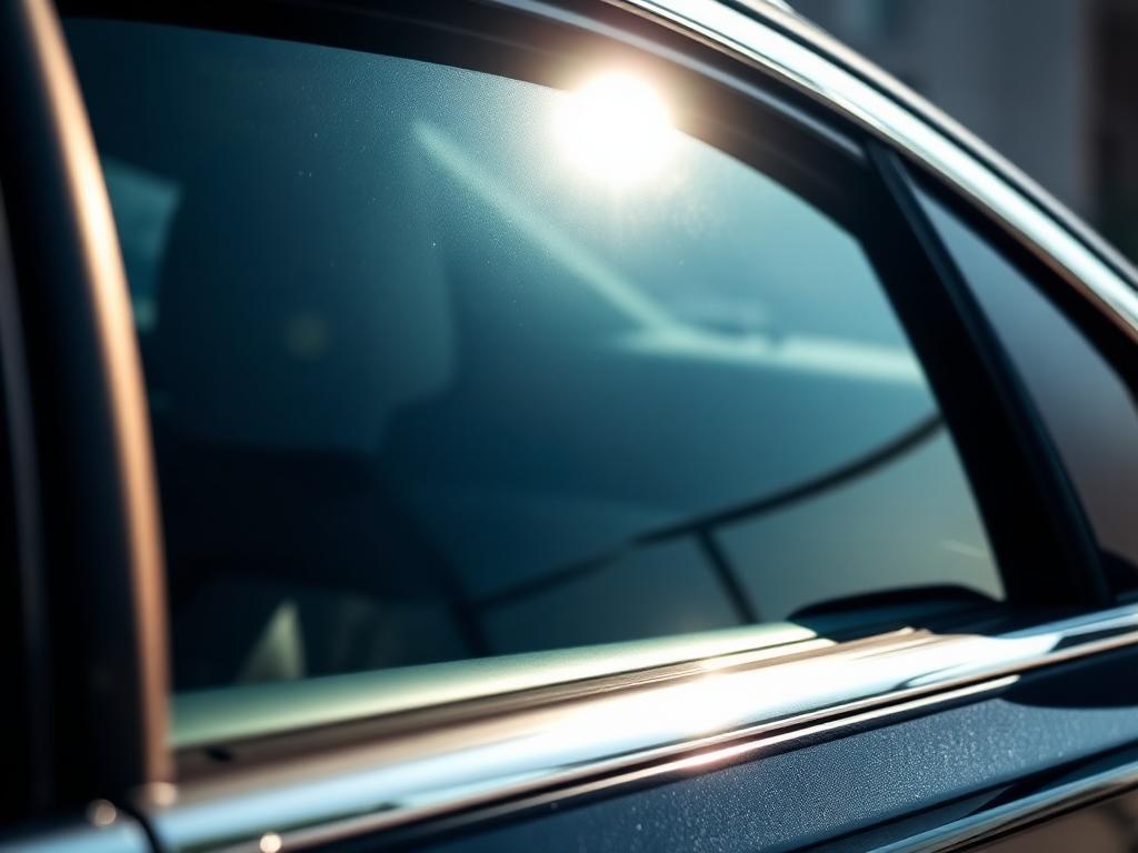 Untinted window